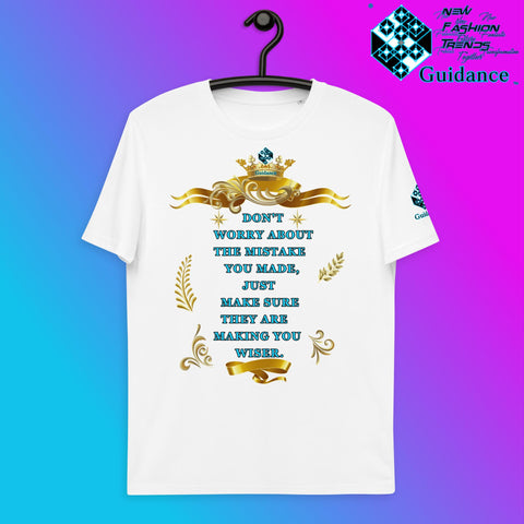 Mistake Happen Forgive Them T-Shirt T-Shirts by XGuidance White 2