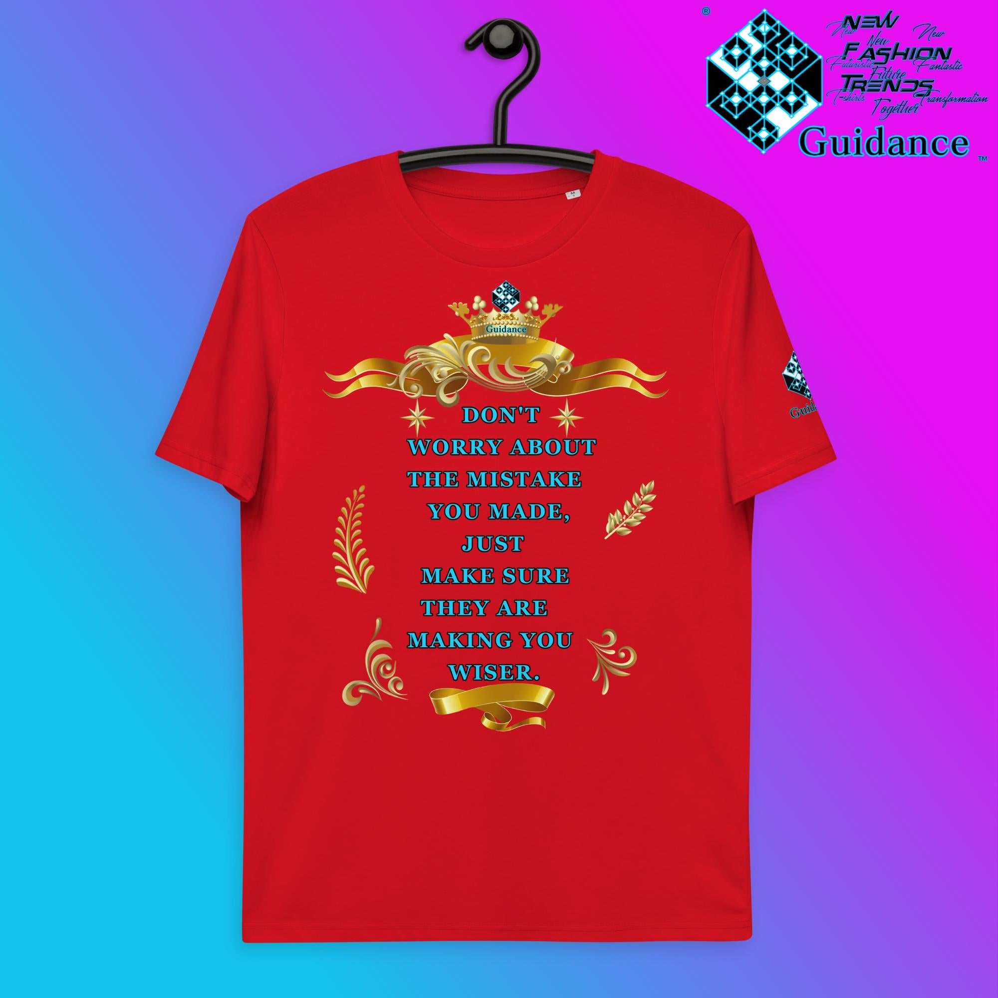 Mistake Happen Forgive Them T-Shirt T-Shirts by XGuidance Red 5
