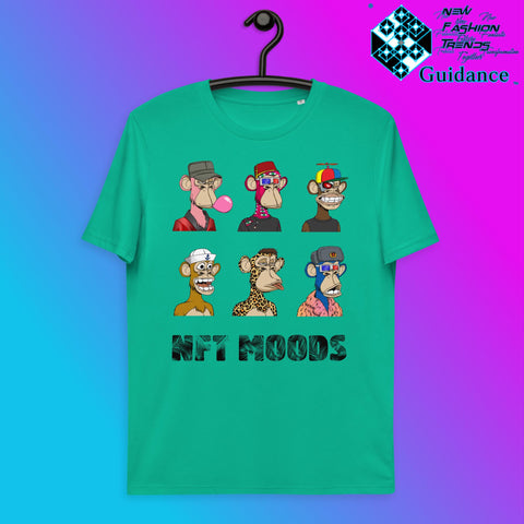 Monkey Moods T-Shirt T-Shirts by XGuidance Go Green 13