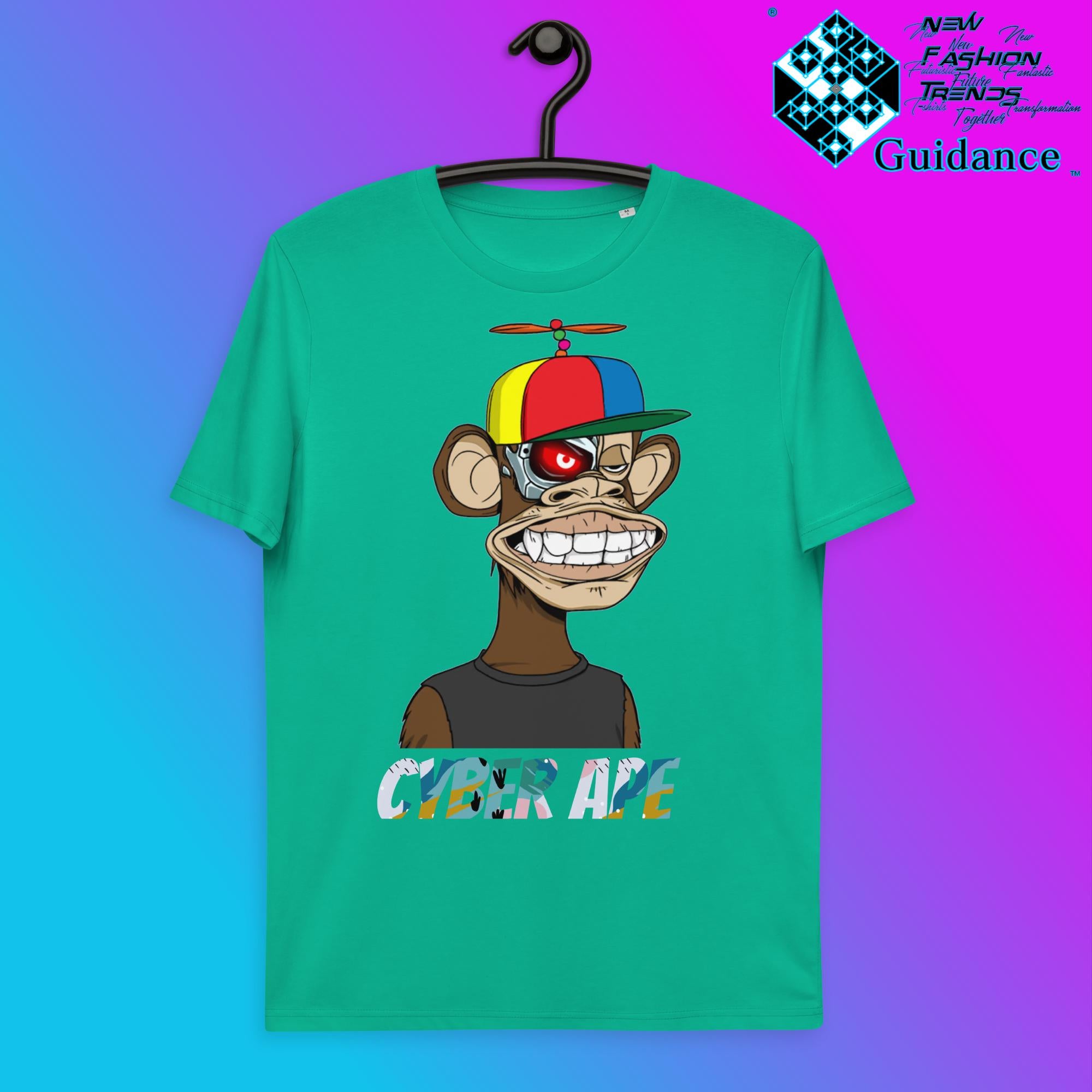 Monkey Terminator T-Shirt T-Shirts by XGuidance Go Green 13