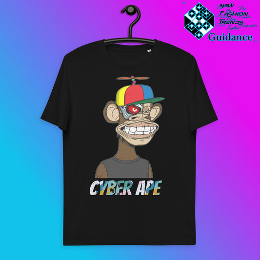 Monkey Terminator T-Shirt T-Shirts by XGuidance Black 1