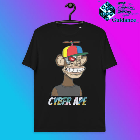 Monkey Terminator T-Shirt T-Shirts by XGuidance Black 1