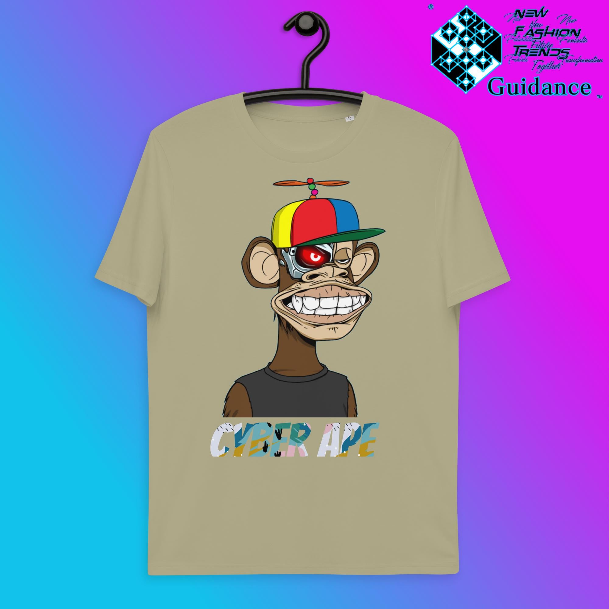 Monkey Terminator T-Shirt T-Shirts by XGuidance Sage 9