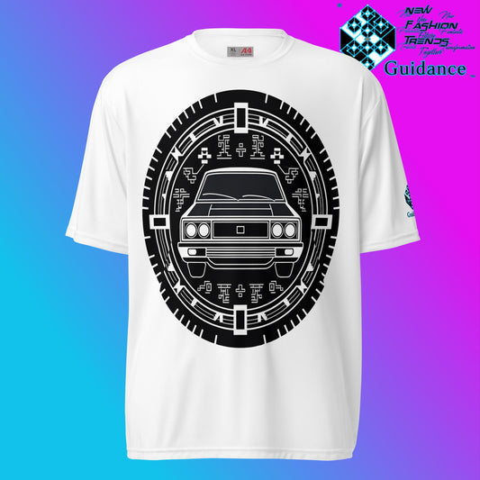 Monochrome Cruise Vintage T Shirt by XGuidance White 1
