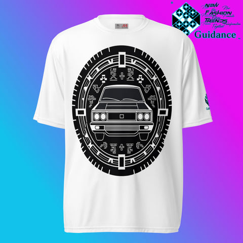 Monochrome Cruise Vintage T Shirt by XGuidance White 1