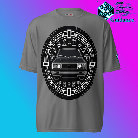 Monochrome Cruise Vintage T Shirt by XGuidance Graphite 4