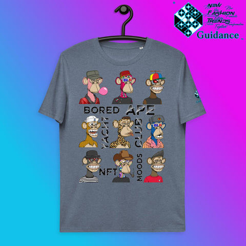 Mood Montage T-Shirts T-Shirts by XGuidance Dark Heather Blue 12