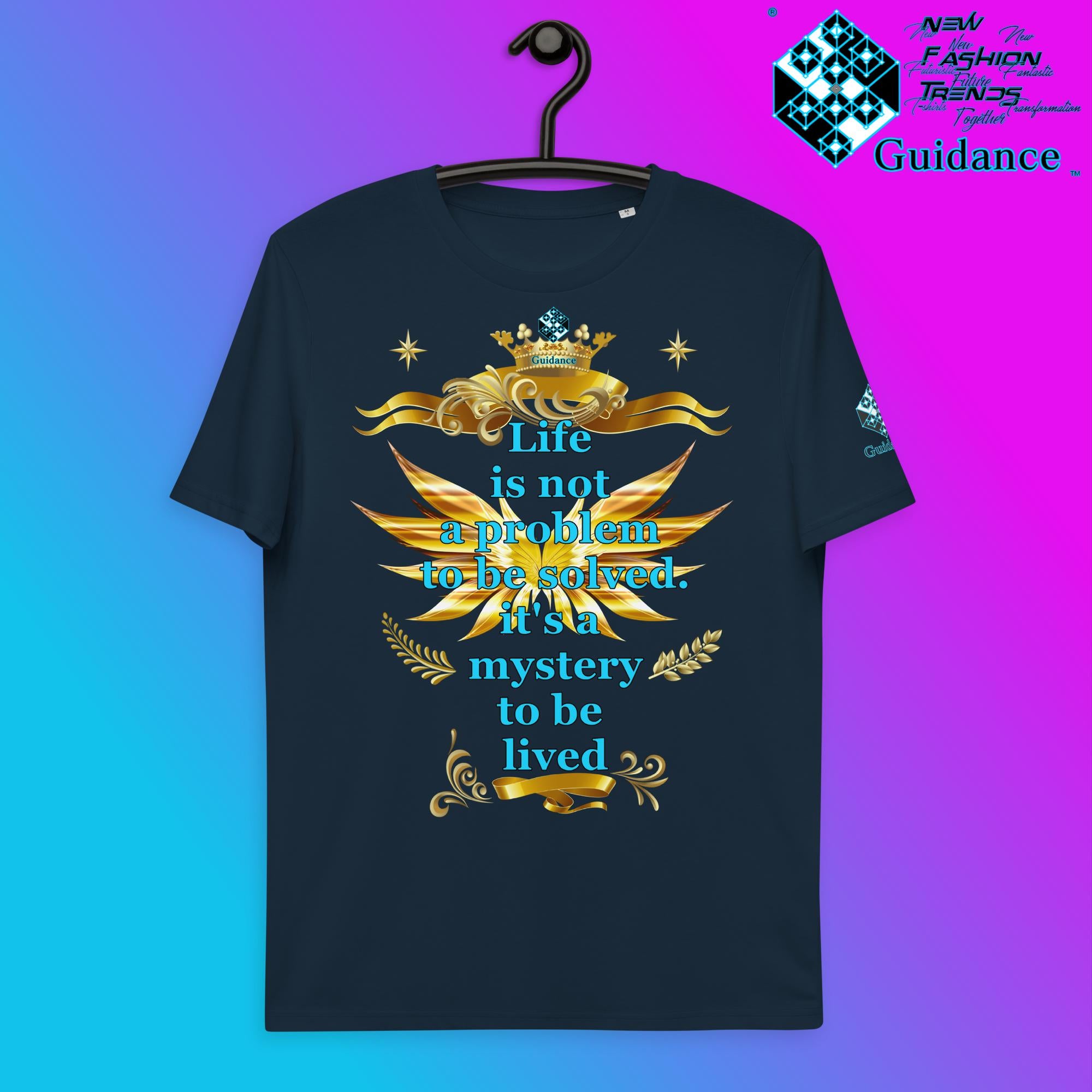 Mystery T-Shirt T-Shirts by XGuidance French Navy 3
