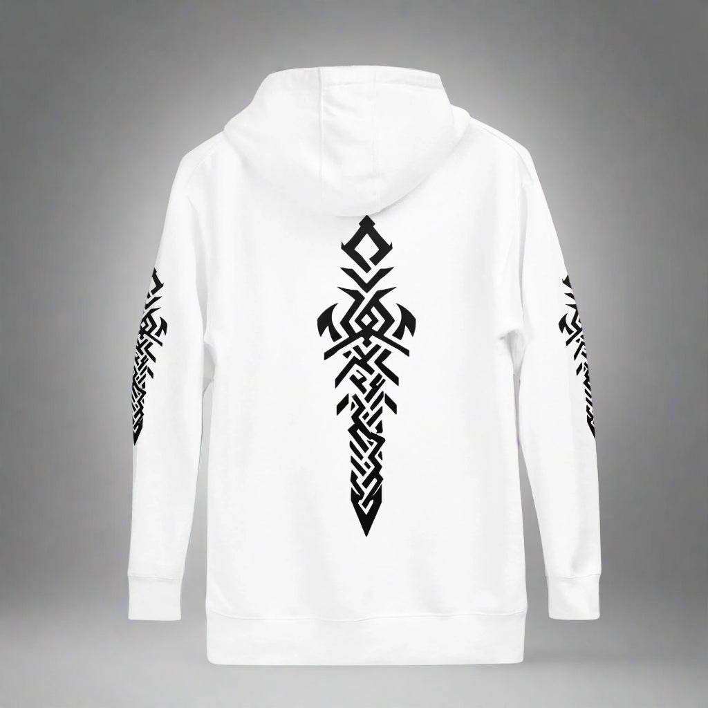 Mystic Blade Hoodie – Symmetrical Ancient Power Art by XGuidance S 1