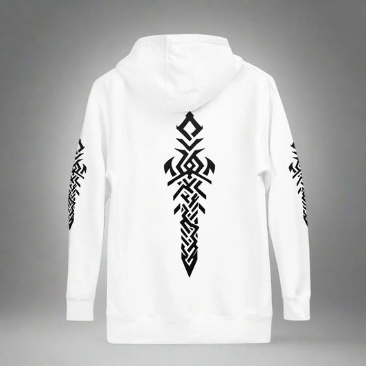Mystic Blade Hoodie – Symmetrical Ancient Power Art by XGuidance S 1