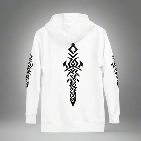 Mystic Blade Hoodie – Symmetrical Ancient Power Art by XGuidance S 1