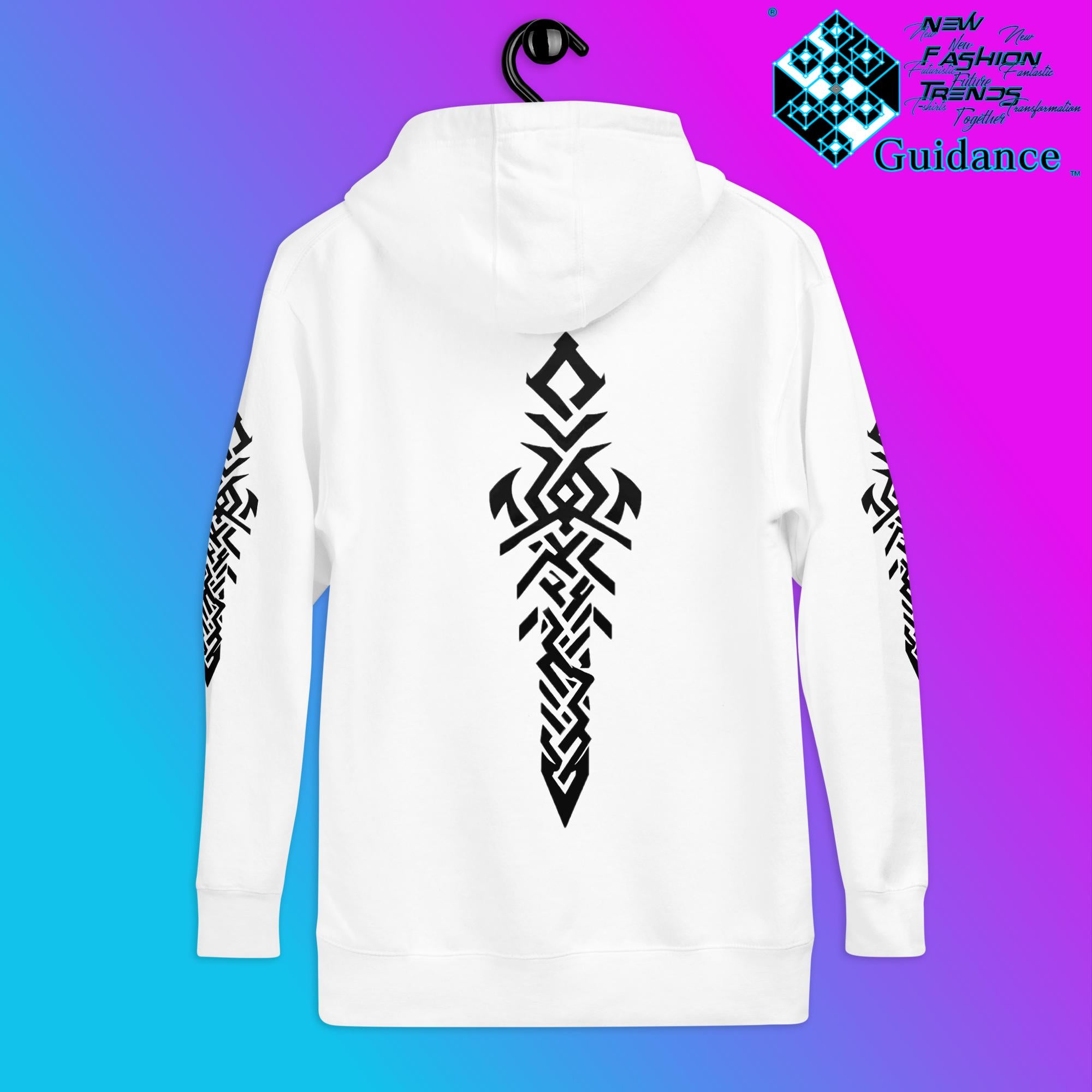 Mystic Blade Hoodie – Symmetrical Ancient Power Art by XGuidance S 3