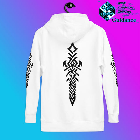 Mystic Blade Hoodie – Symmetrical Ancient Power Art by XGuidance S 4