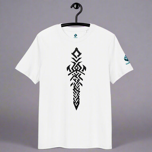 Mystic Blade T-Shirt with Sacred Angular Symbol by XGuidance S 1