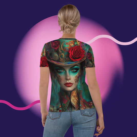 Mystic Muse Tee – Artistic Fantasy Shirt with Vibrant Hues by XGuidance XS 2