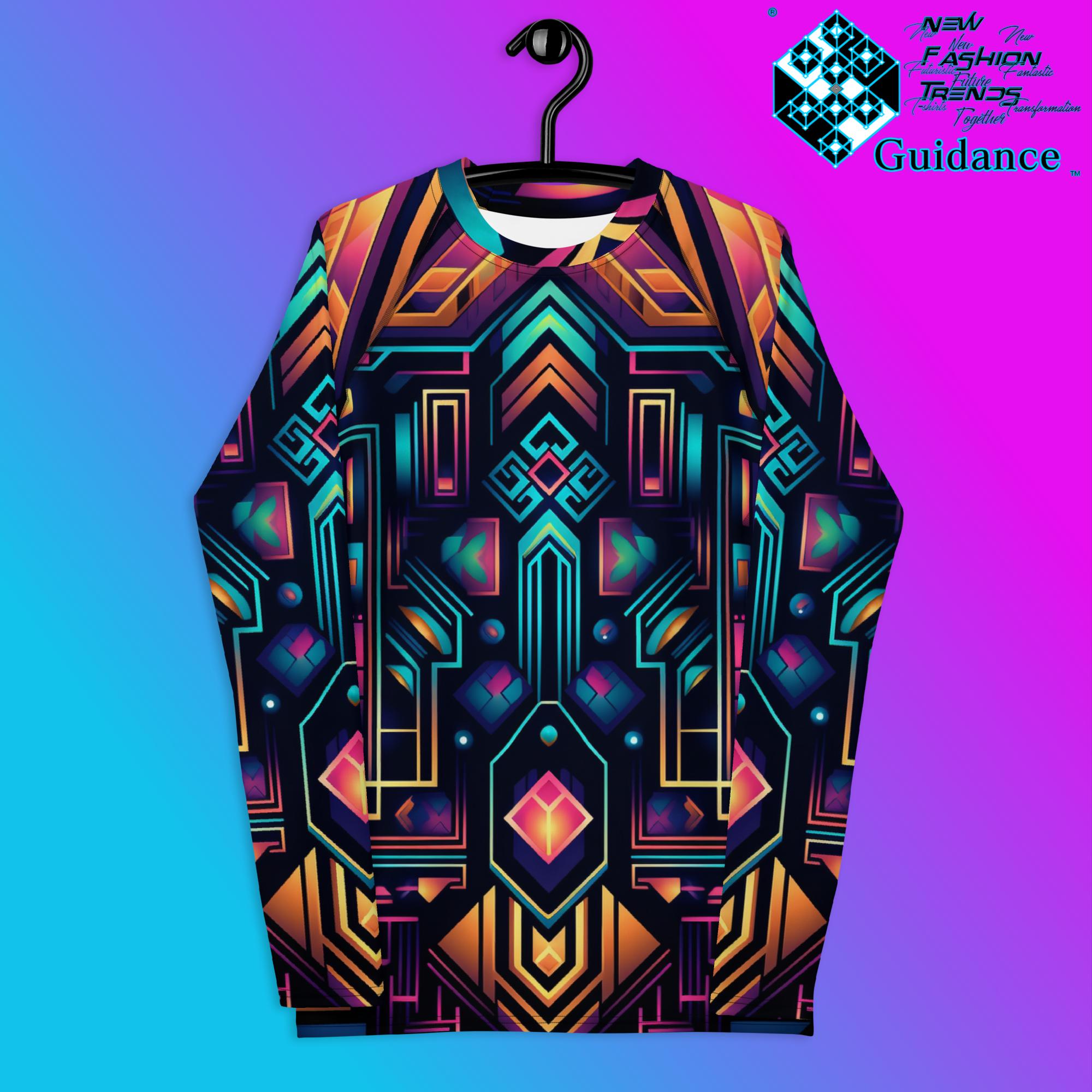 Mystic Pyramid Rash Guard Swim Shirt Rash Guard by XGuidance XS 1