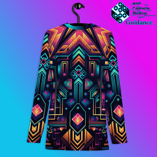 Mystic Pyramid Rash Guard Swim Shirt Rash Guard by XGuidance XS 2