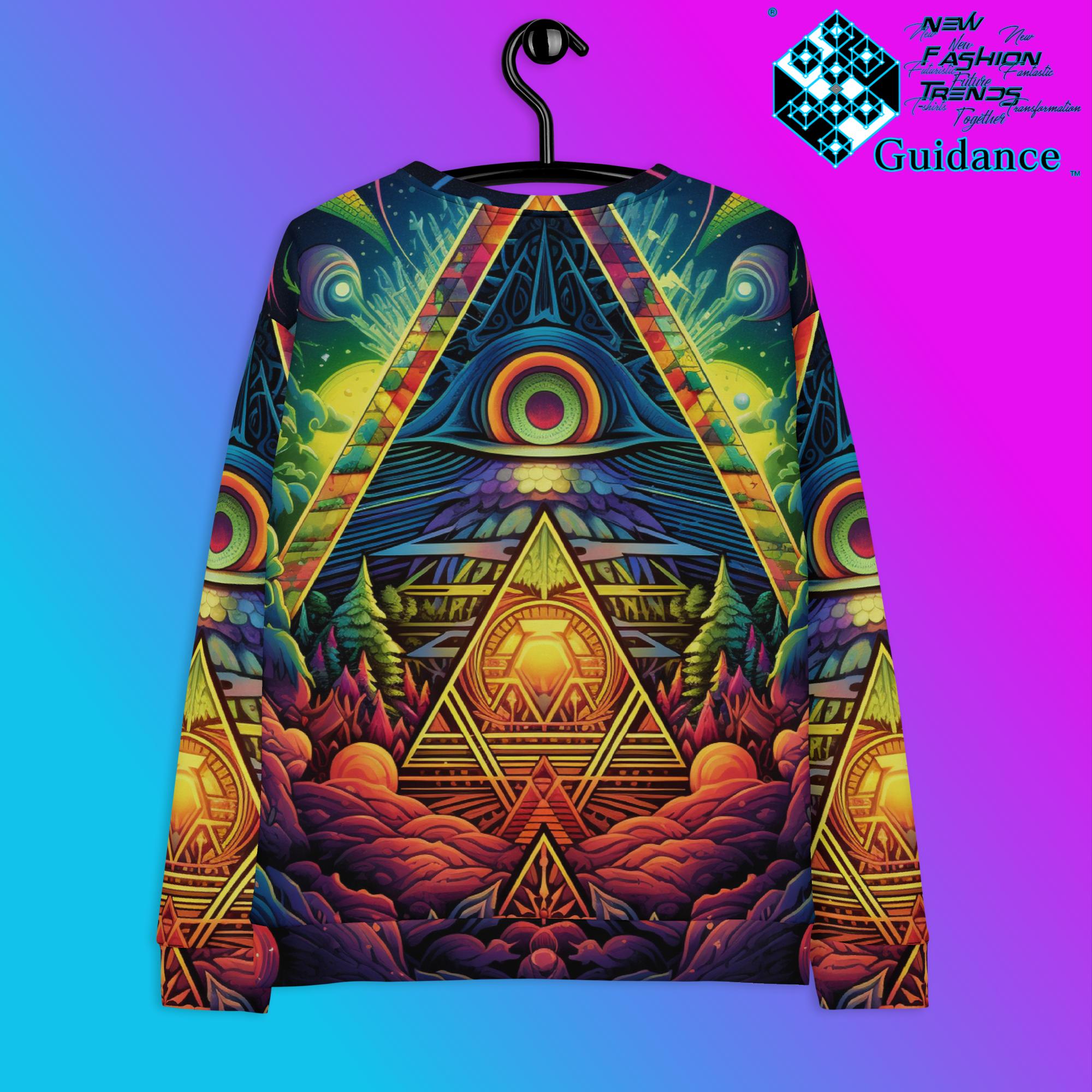 Mystic Whispers Sweatshirt – Psychedelic Festival Streetwear by XGuidance XS 2