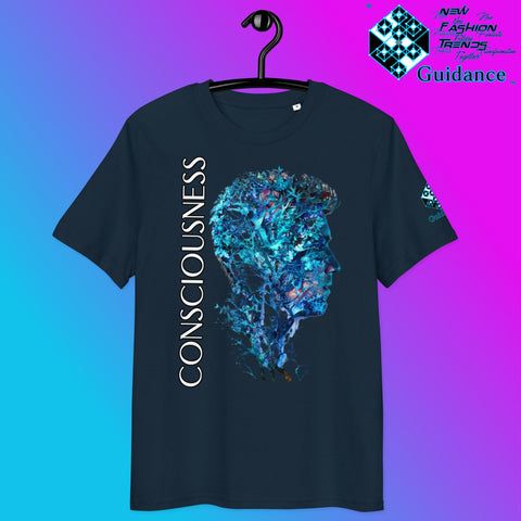 Nature’s Reflection T-Shirt with Conscious Design by XGuidance French Navy 6