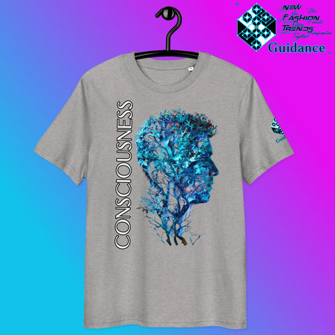 Nature’s Reflection T-Shirt with Conscious Design by XGuidance Heather Grey 7