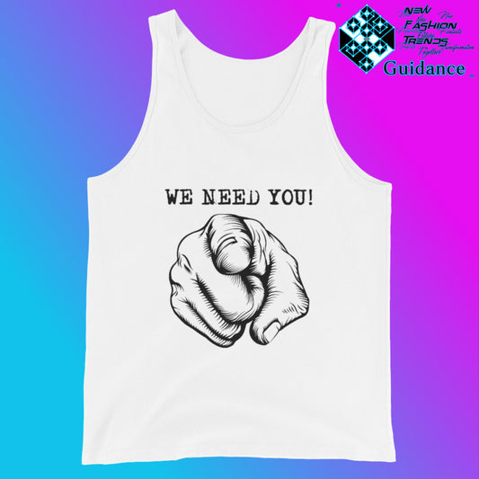 Need You - Tank Tops Tank Tops by XGuidance White 1