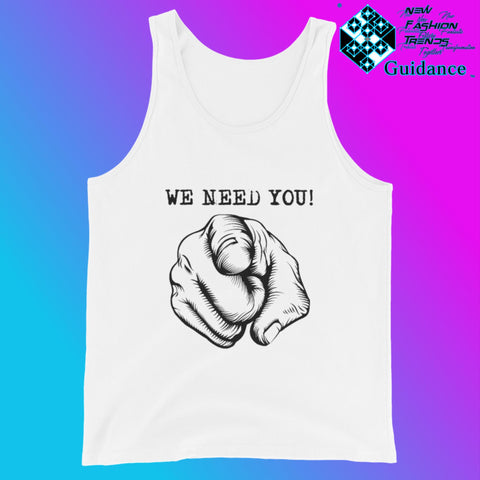 Need You - Tank Tops Tank Tops by XGuidance White 1