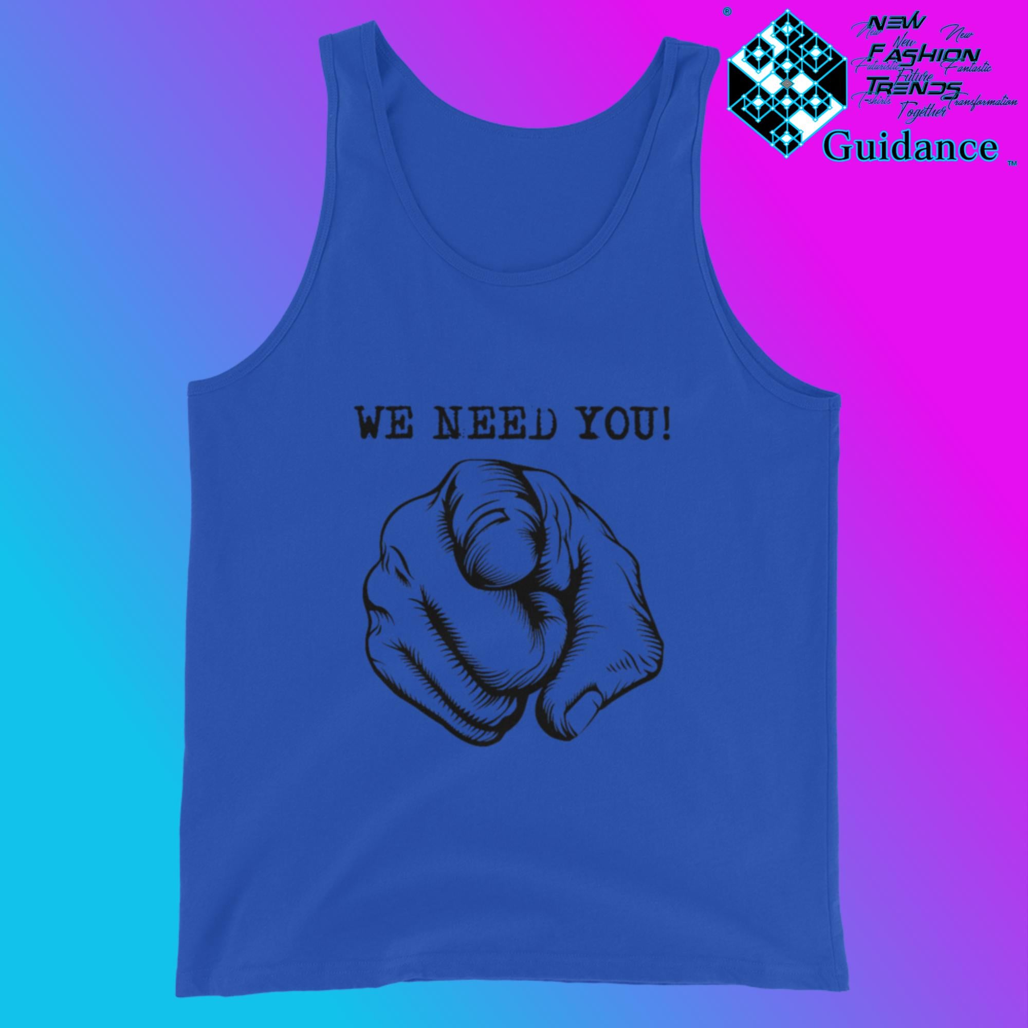 Need You - Tank Tops Tank Tops by XGuidance True Royal 3