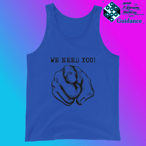 Need You - Tank Tops Tank Tops by XGuidance True Royal 3