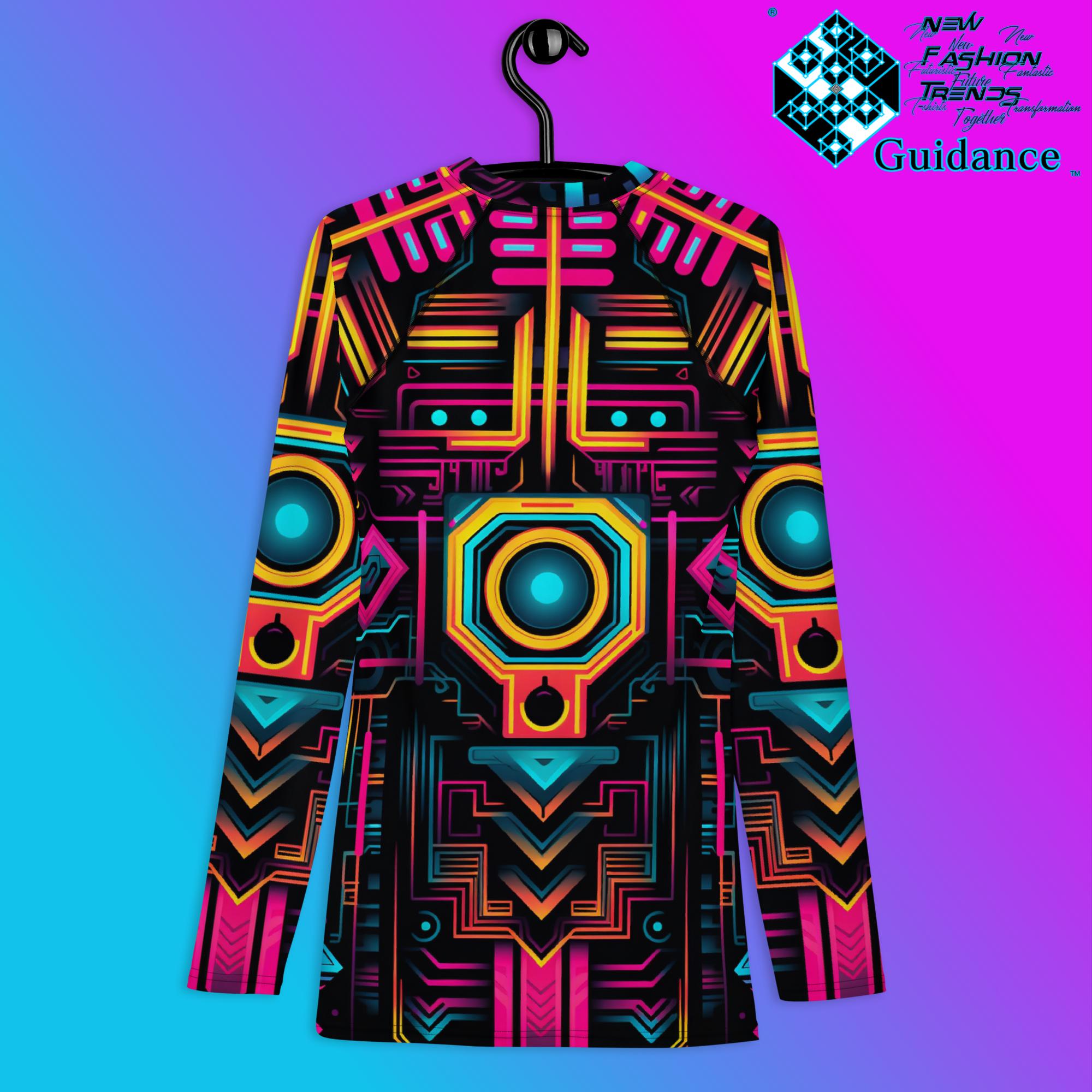 Neo Radiance Rash Guard Swim Shirt Rash Guard by XGuidance XS 2