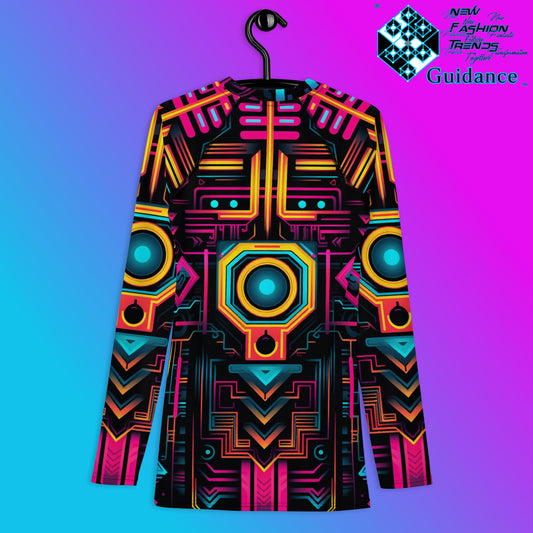 Neo Radiance Rash Guard Swim Shirt Rash Guard by XGuidance XS 2