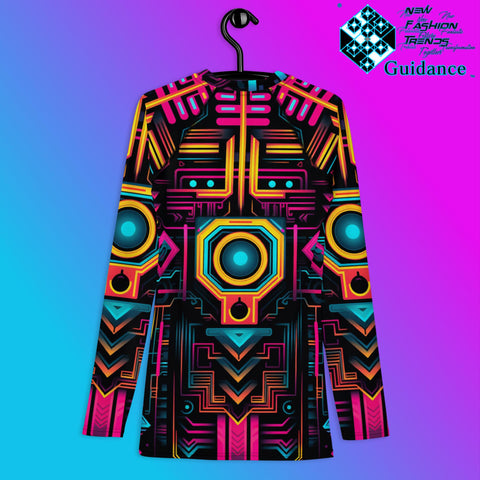 Neo Radiance Rash Guard Swim Shirt Rash Guard by XGuidance XS 2