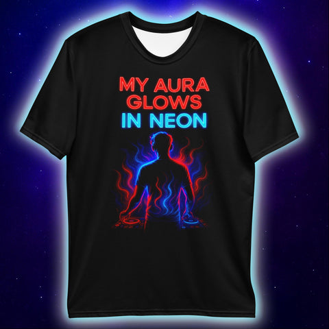 Neon Aura DJ T-Shirt, Festival Streetwear T-Shirts by XGuidance XS 2