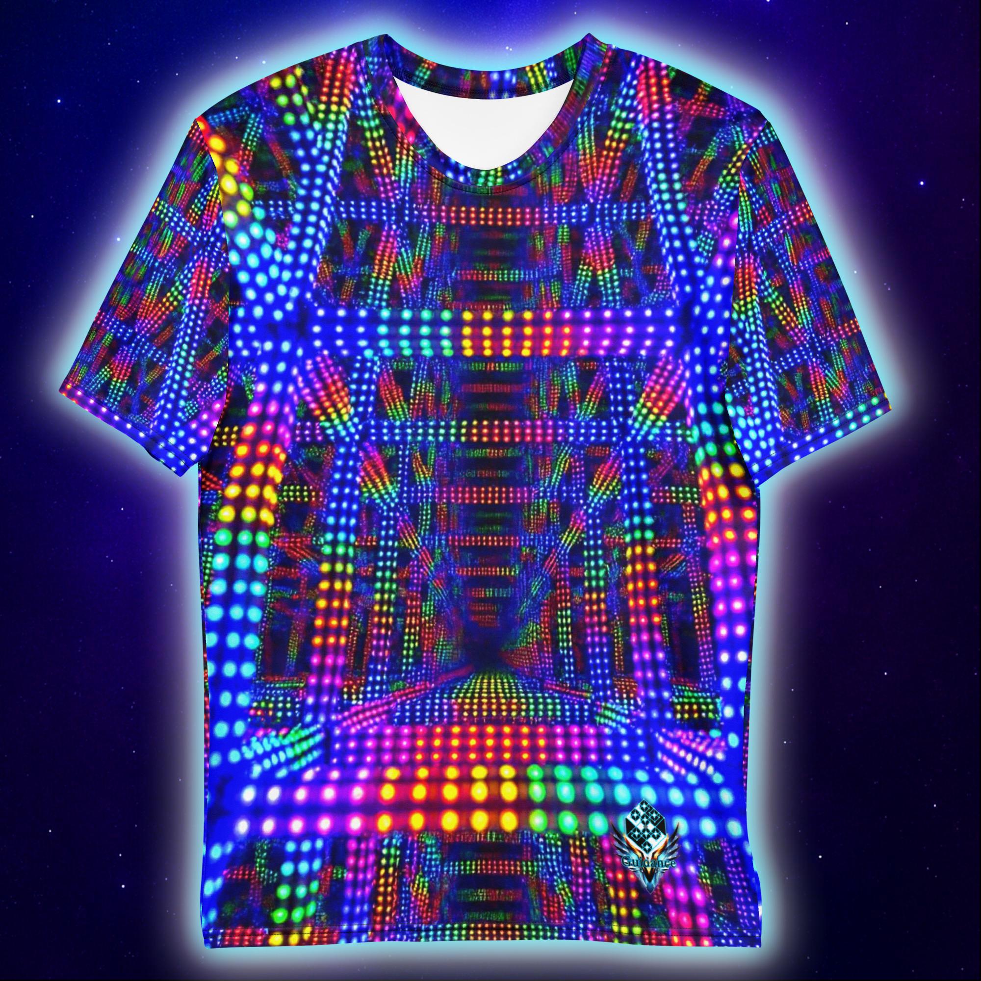 Neon Matrix T-Shirt, Rave Festival T-Shirts by XGuidance XS 2