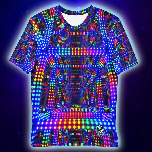 Neon Matrix T-Shirt, Rave Festival T-Shirts by XGuidance XS 2