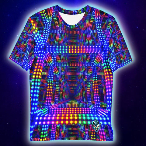 Neon Matrix T-Shirt, Rave Festival T-Shirts by XGuidance XS 2