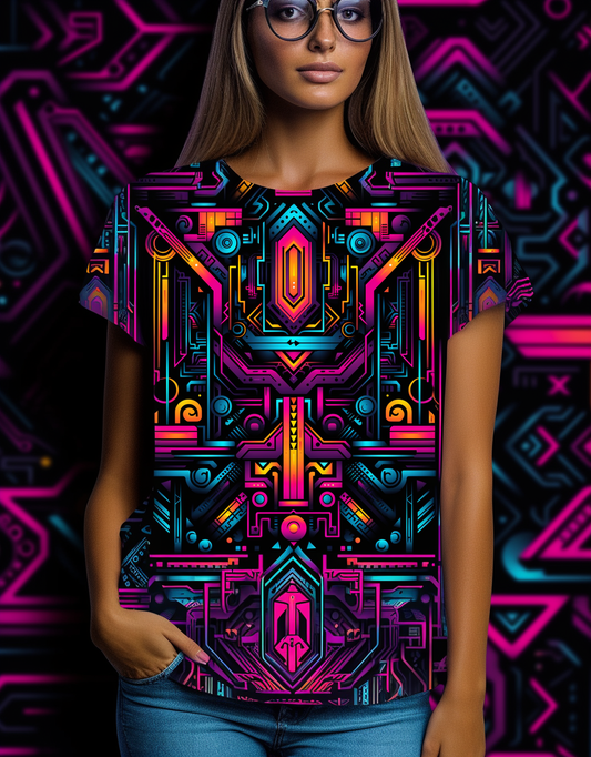 Neon Nexus T-Shirt T-Shirts by XGuidance XS 2