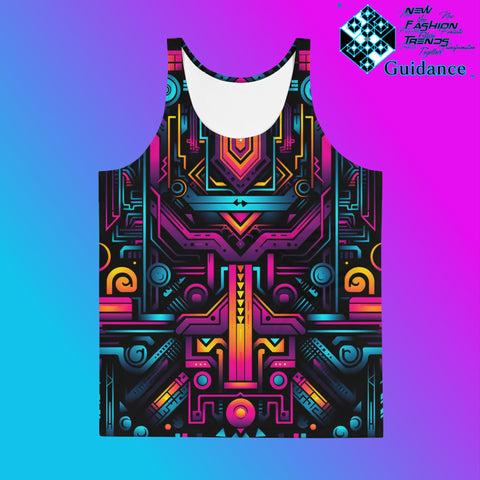 Neon Nexus – Tank Top Tank Top by XGuidance XS 1
