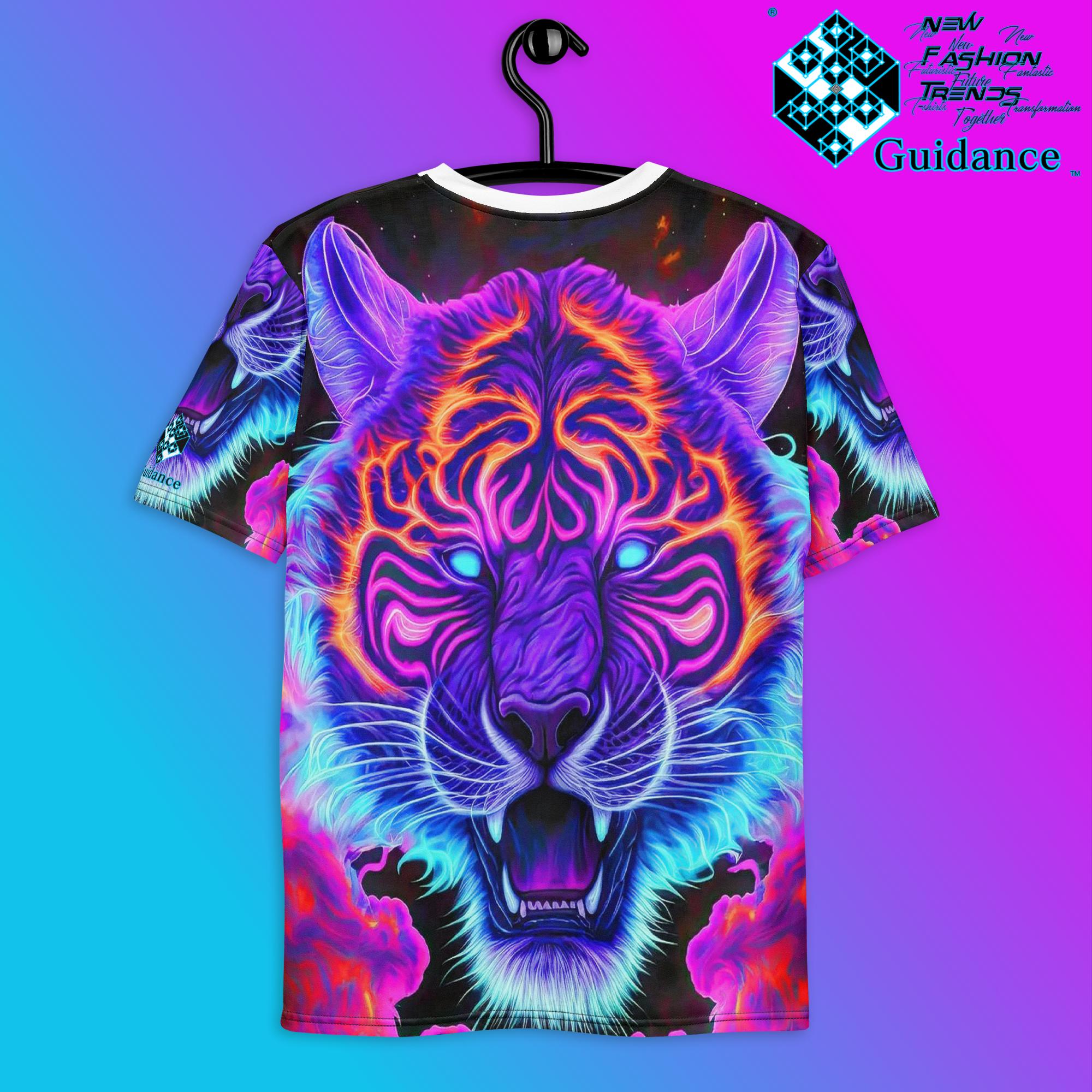 Neon Tiger T-Shirt T-Shirts by XGuidance XS 2