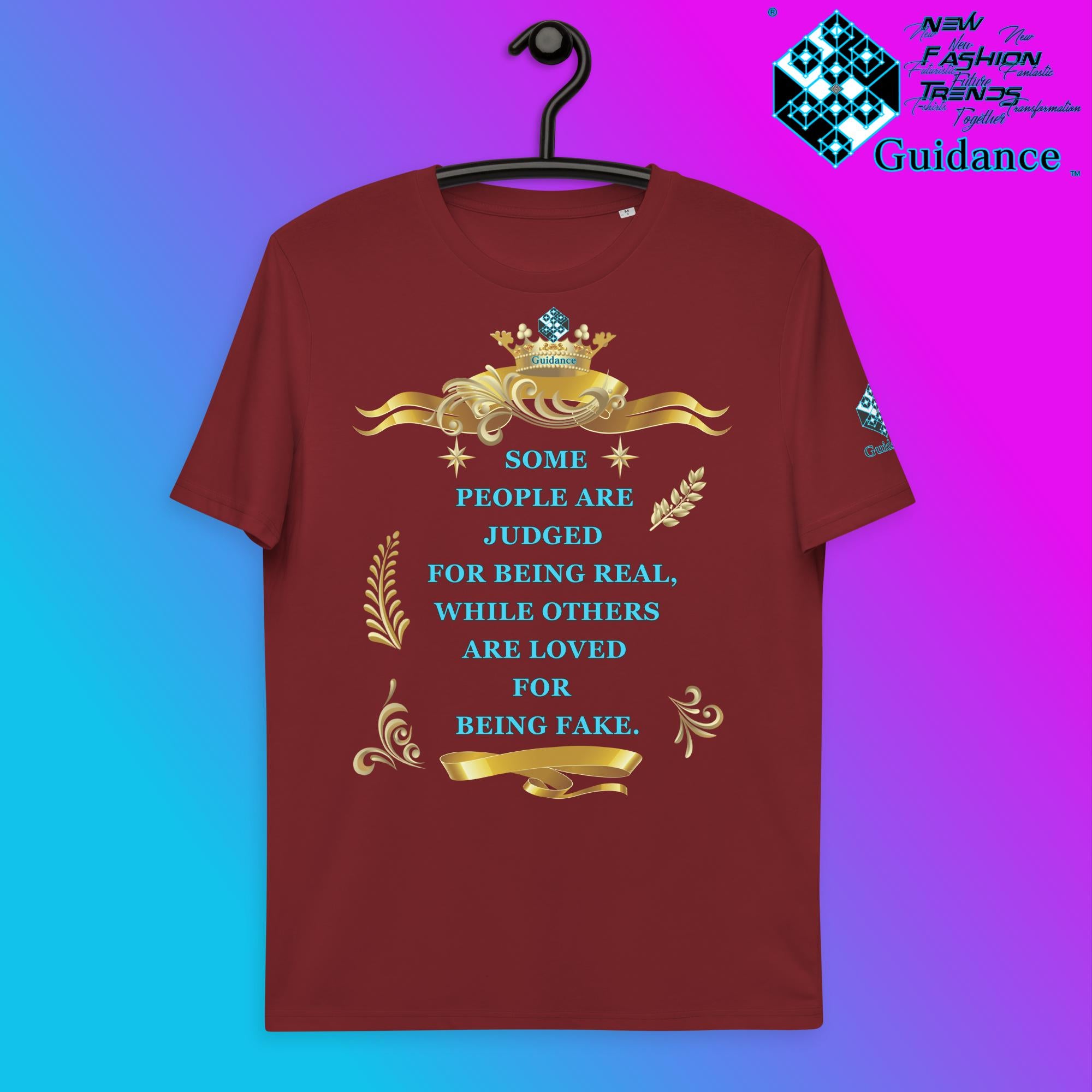 No Judgement T-Shirt T-Shirts by XGuidance Burgundy 10