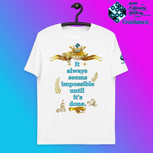 Nothing Is Impossible T-Shirt T-Shirts by XGuidance White 1