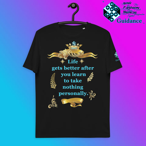 Nothing Personally V2 T-Shirt T-Shirts by XGuidance Black 1