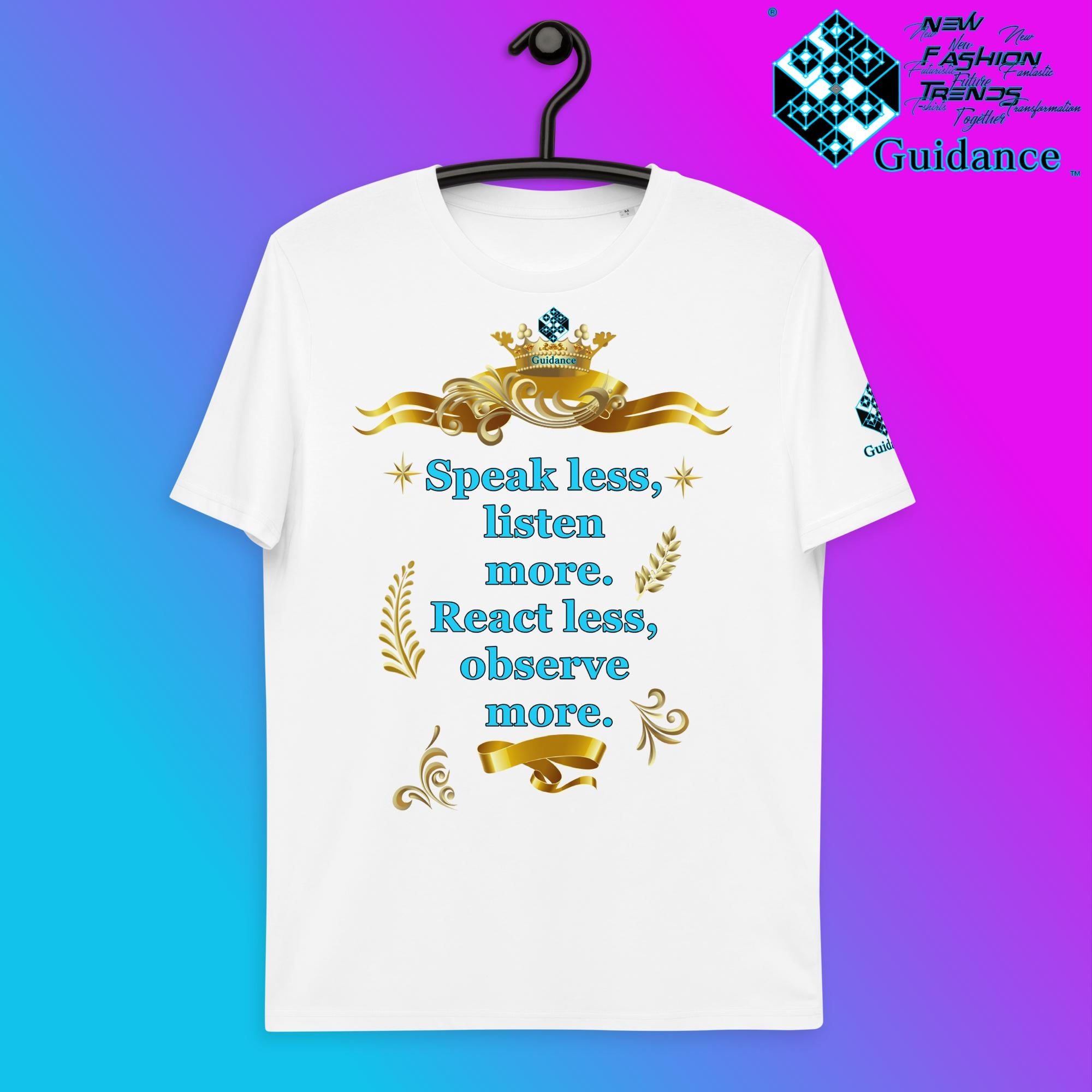 Observe More T-Shirt T-Shirts by XGuidance White 1