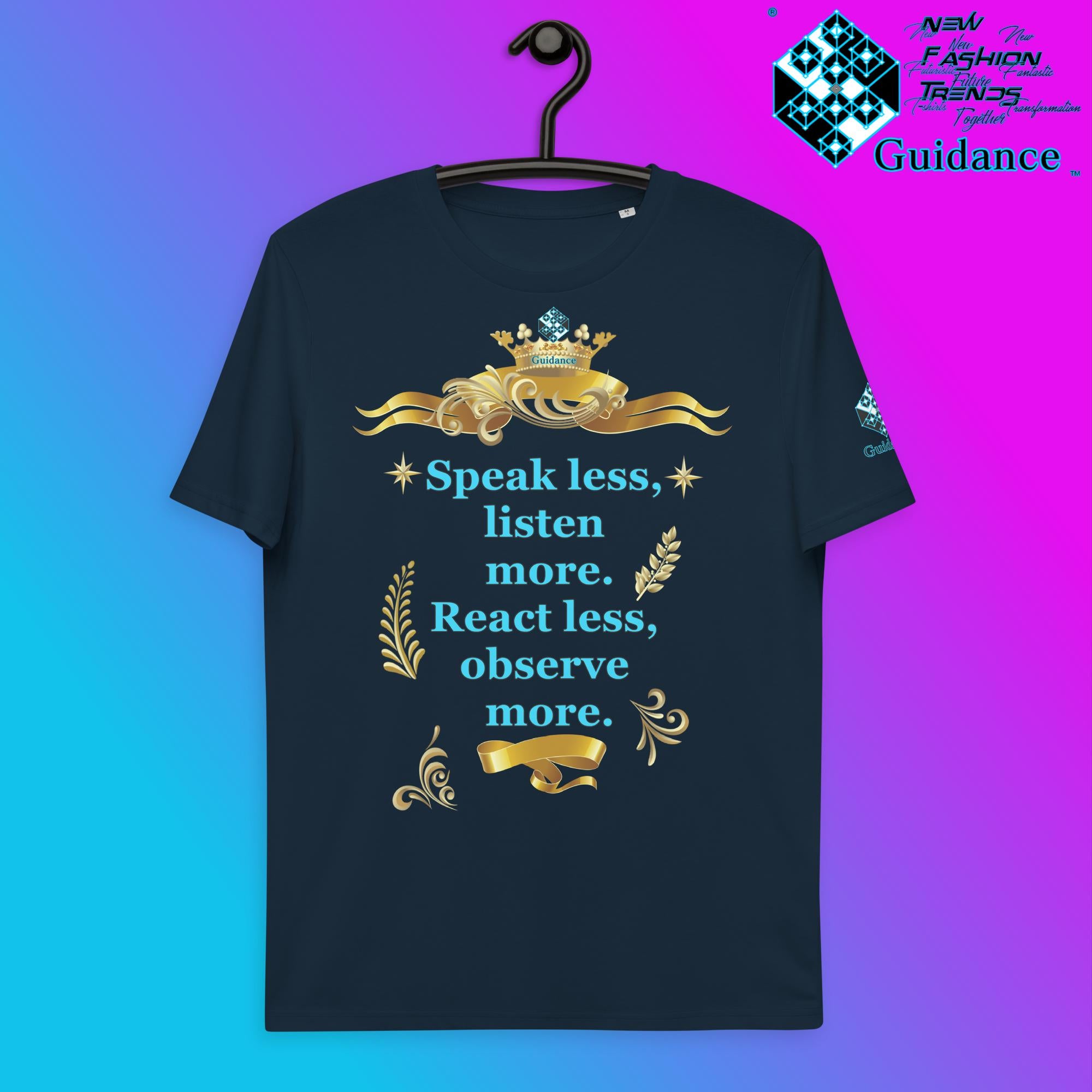 Observe More T-Shirt T-Shirts by XGuidance French Navy 3