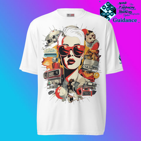 Observe the Past Graphic T Shirt by XGuidance White 10