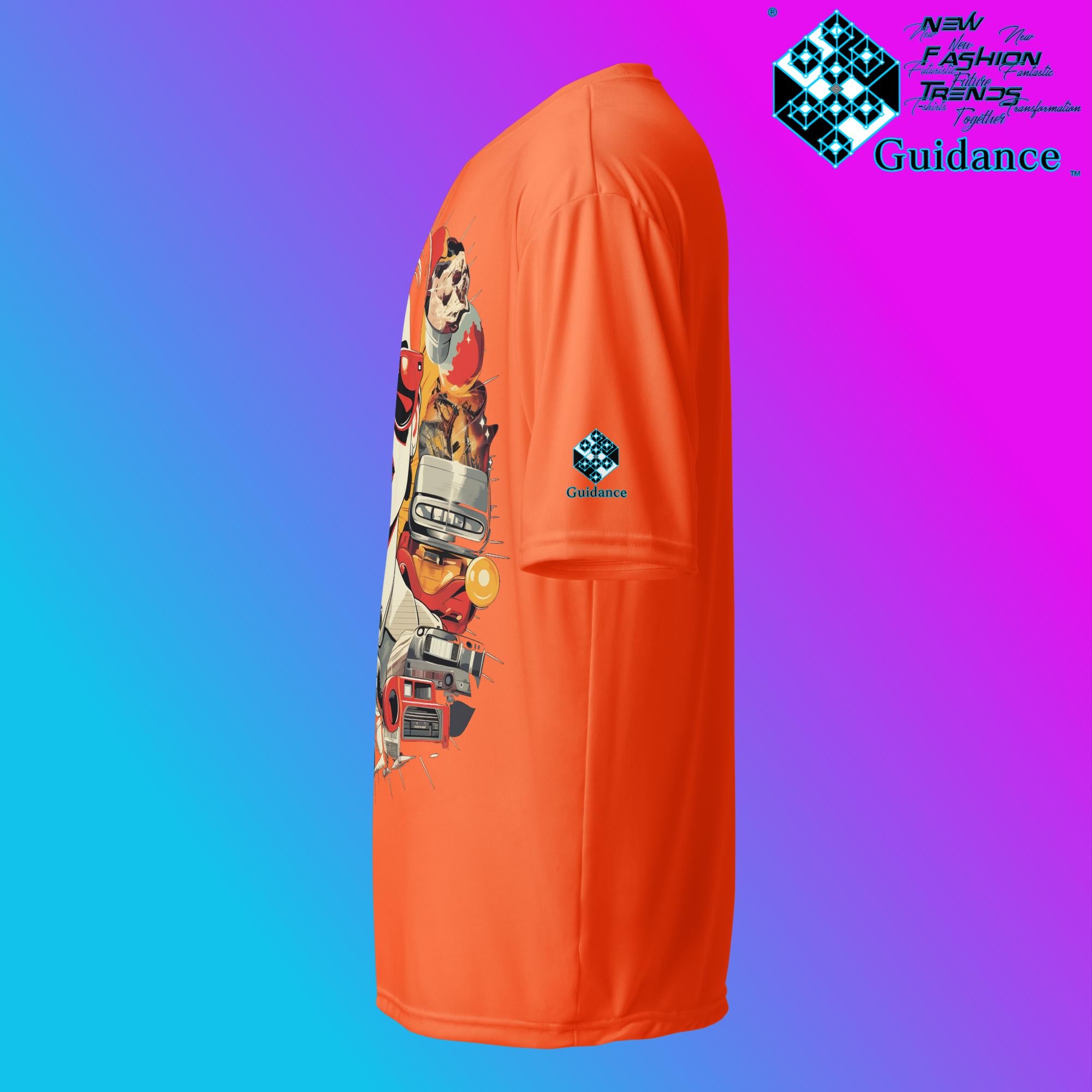 Observe the Past Graphic T Shirt by XGuidance Black 18