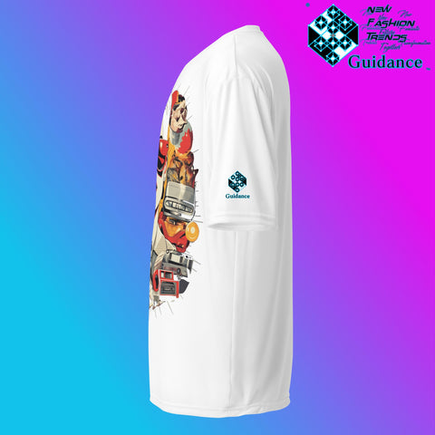 Observe the Past Graphic T Shirt by XGuidance Black 20