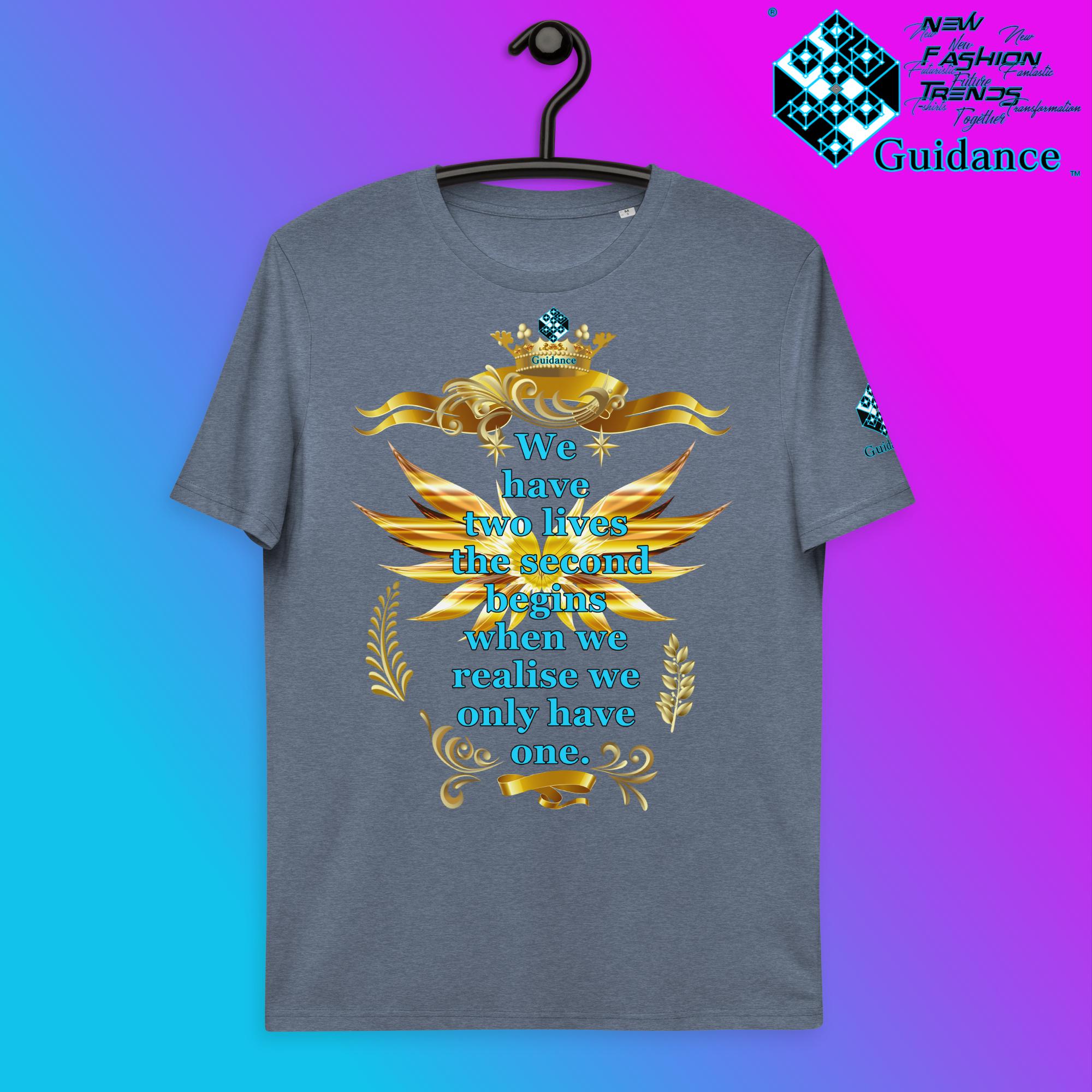 Only have one T-Shirt T-Shirts by XGuidance Dark Heather Blue 12