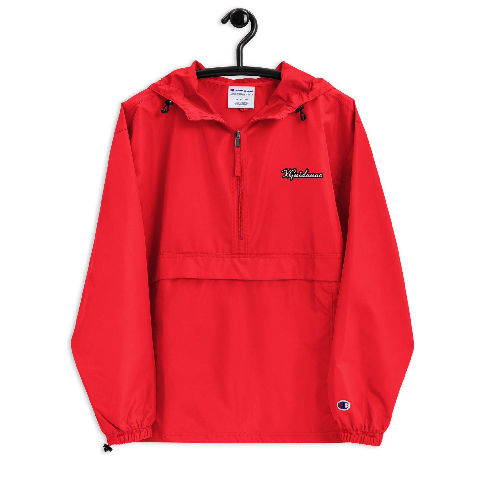 Original Champion Jacket – Lightweight Waterproof Windbreaker by XGuidance Scarlet 3