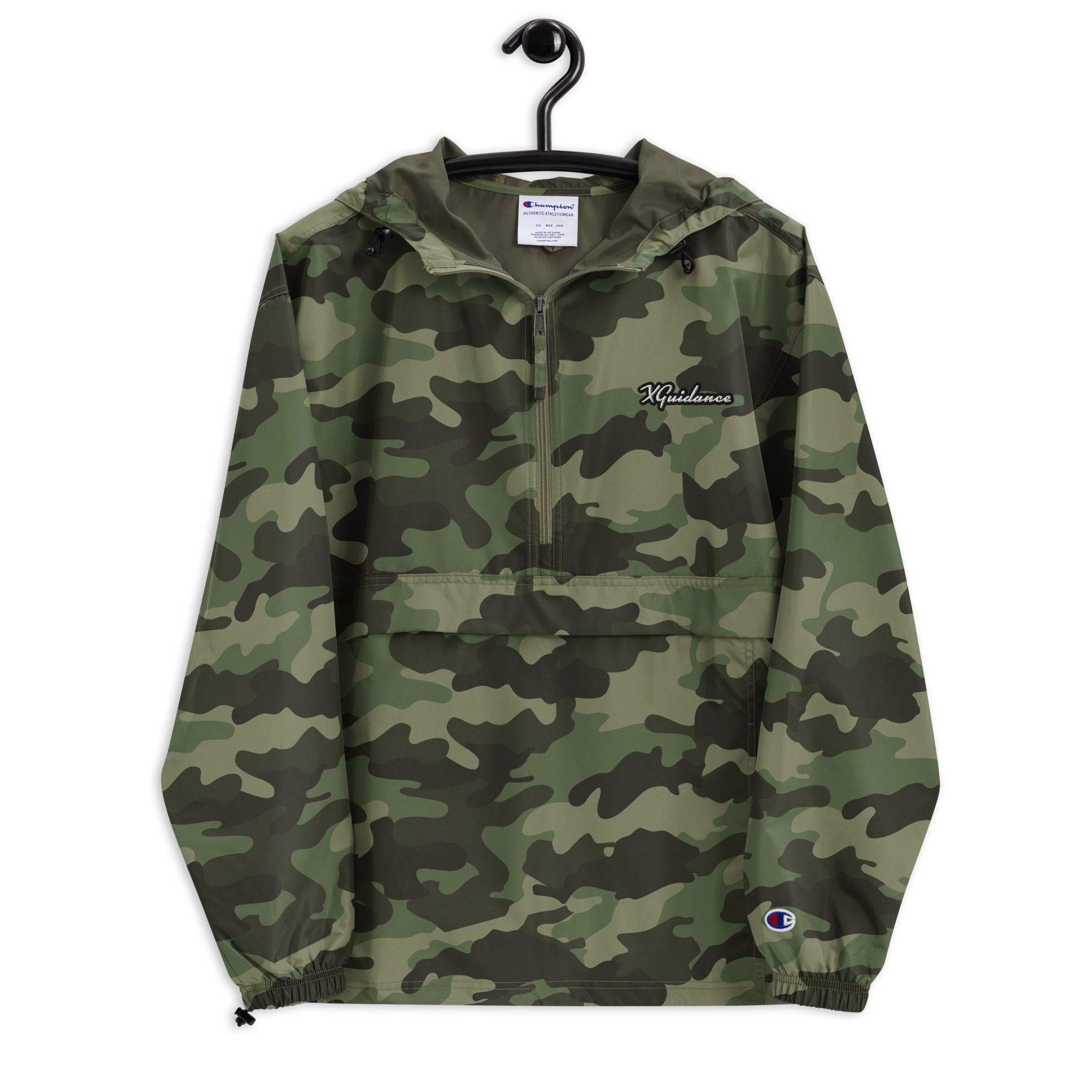 Original Champion Jacket – Lightweight Waterproof Windbreaker by XGuidance Olive Green Camo 5