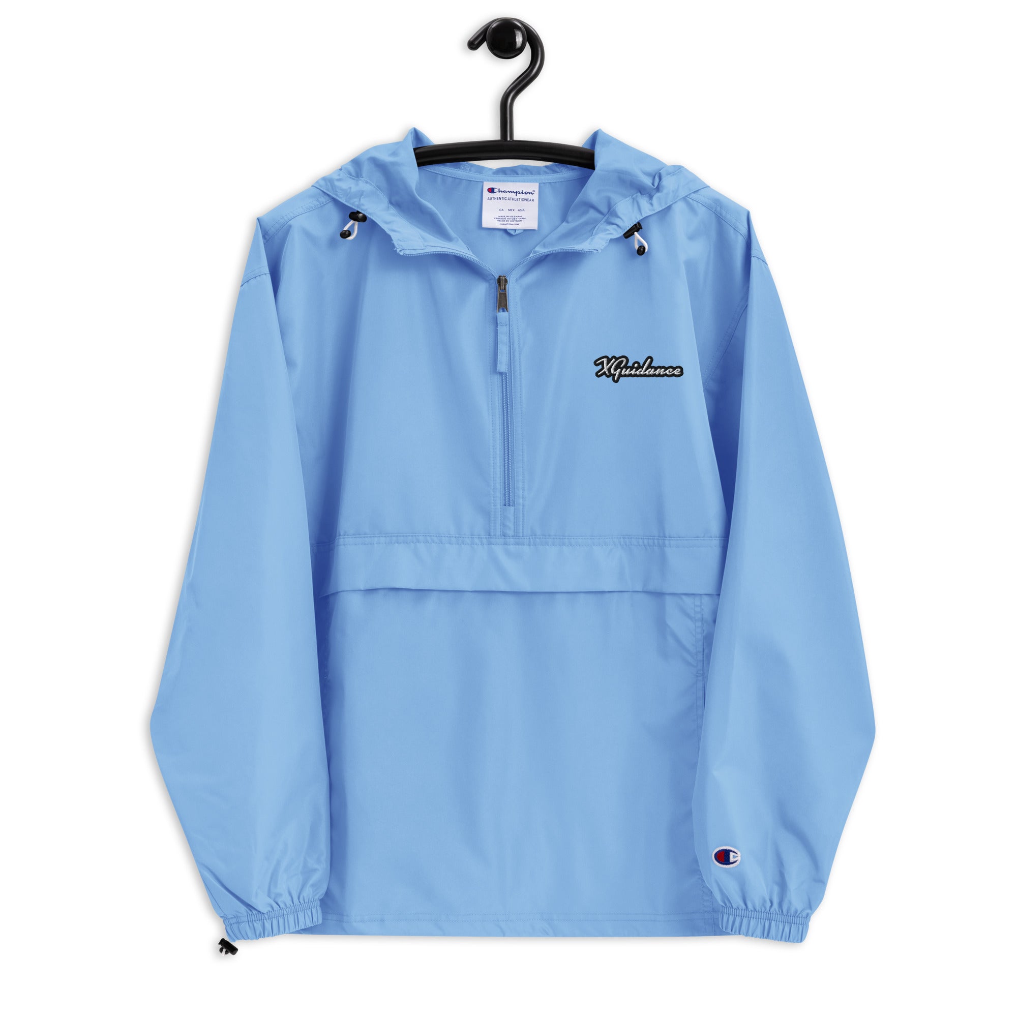 Original Champion Jacket – Lightweight Waterproof Windbreaker by XGuidance Light Blue 7